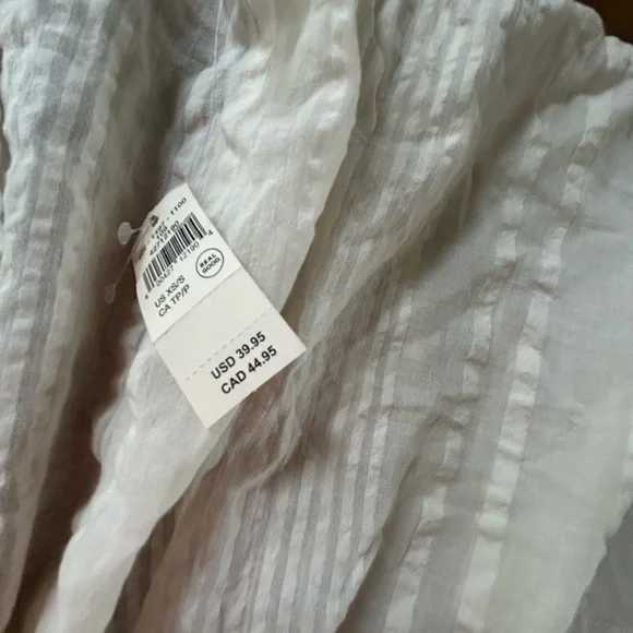 NWT Aerie Seersucker Gauze Tie Cape - Picture 8 of 12